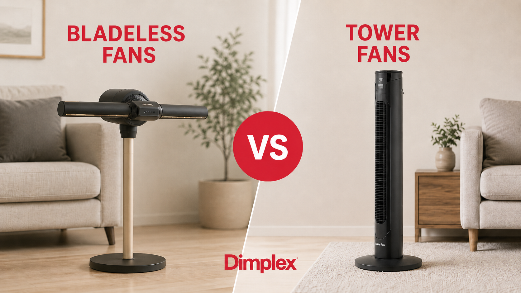 Bladeless fan vs tower fan: which is better for your home?
