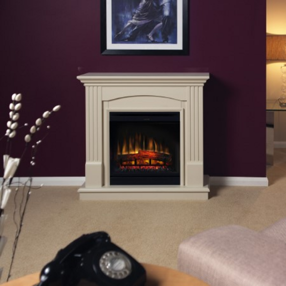 Mantel with Fireplace