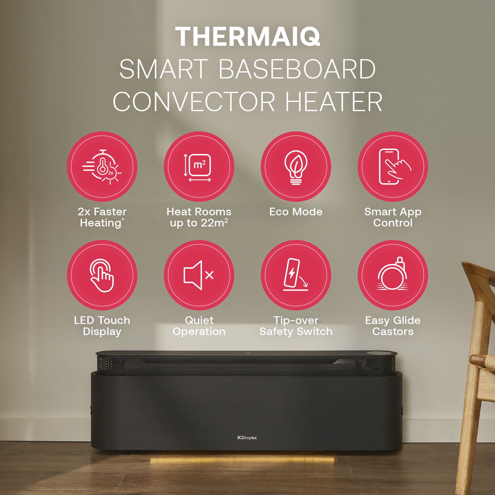 ThermaIQ Baseboard Heater Smart
