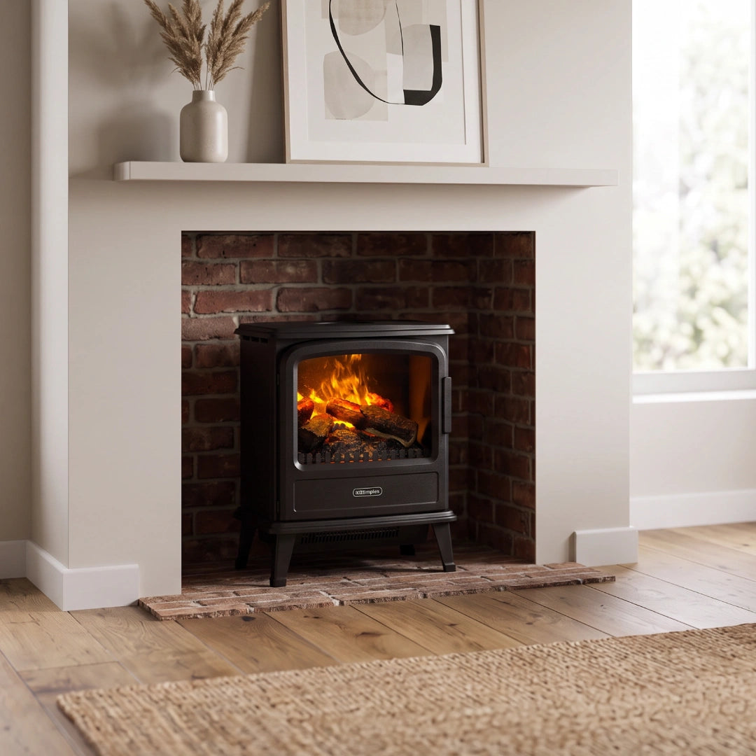 Dimplex Evandale Black Optimyst Electric Stove