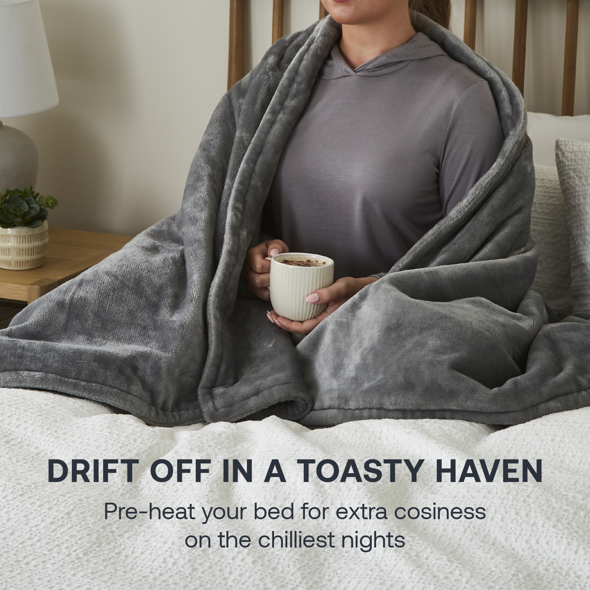 DXHTG Super Cosy Throw - Grey