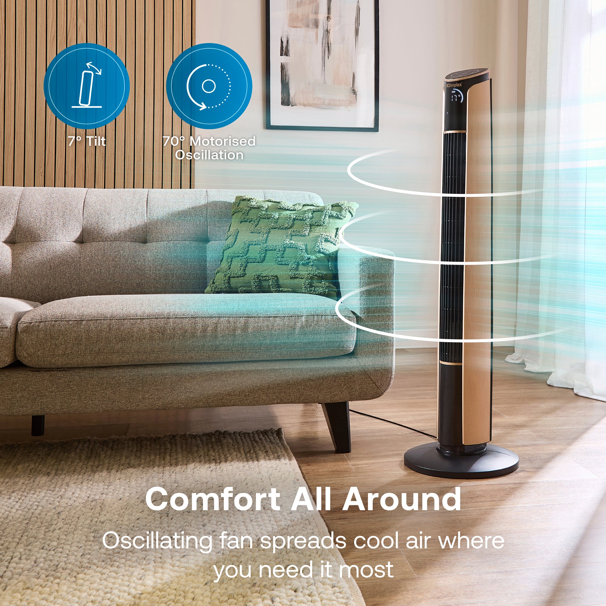 Ion Fresh Ionising Tower Fan
