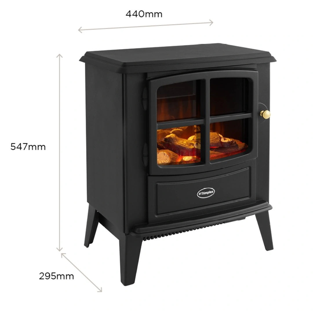 Dimplex Brayford Black Optiflame Electric Stove