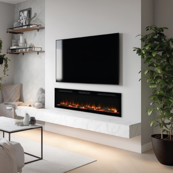 Sense 50 Optiflame Media Wall Fire