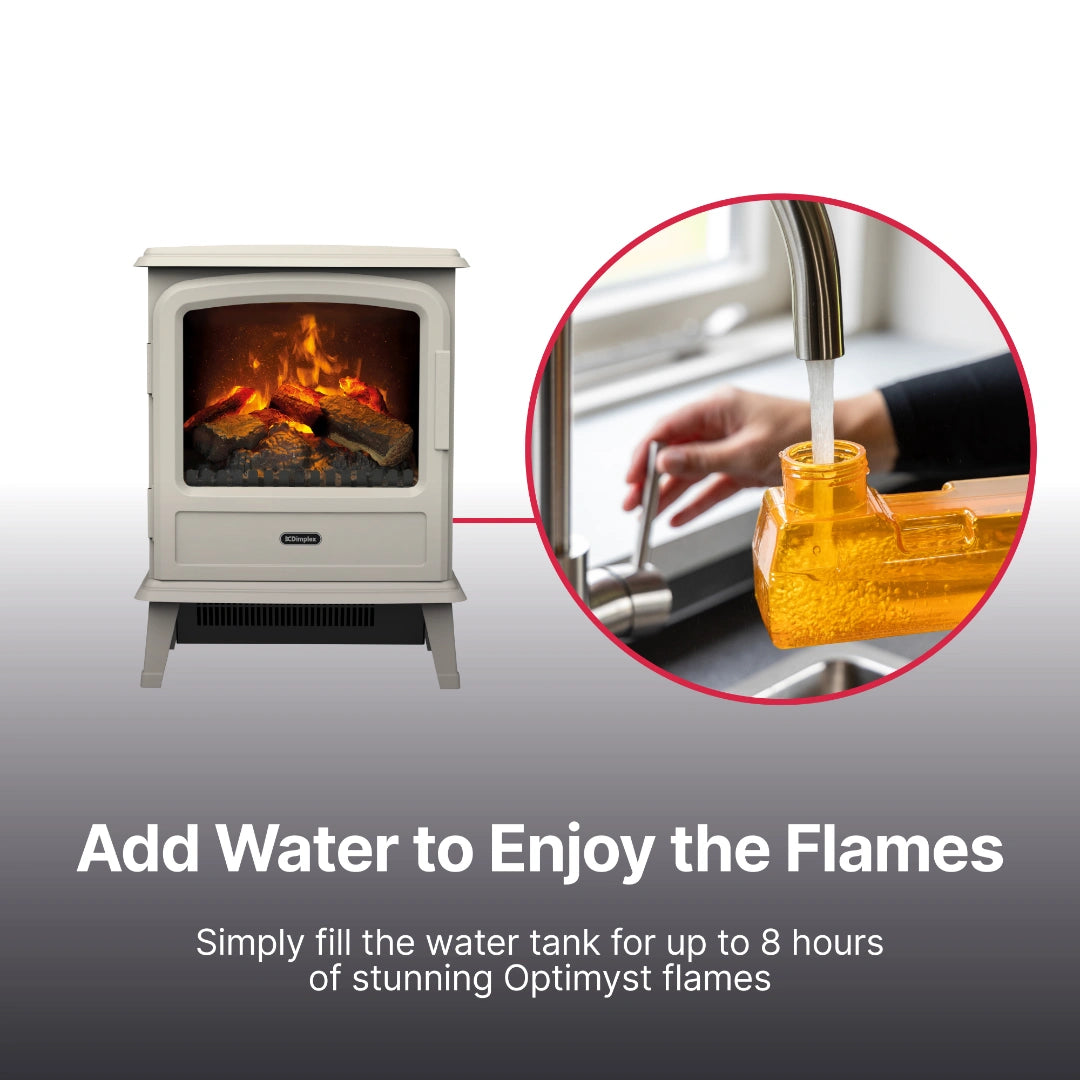 Evandale Optimyst Electric Stove - Pebble
