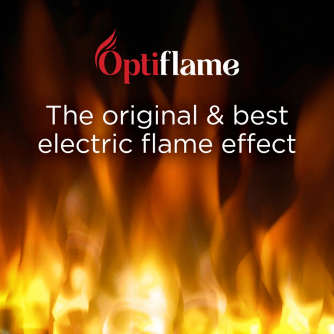 Jazz Blanc Optiflame Electric Stove