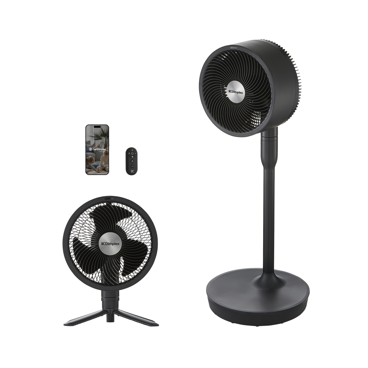 DUOCOOL Smart Cordless 2-In-1 Fan