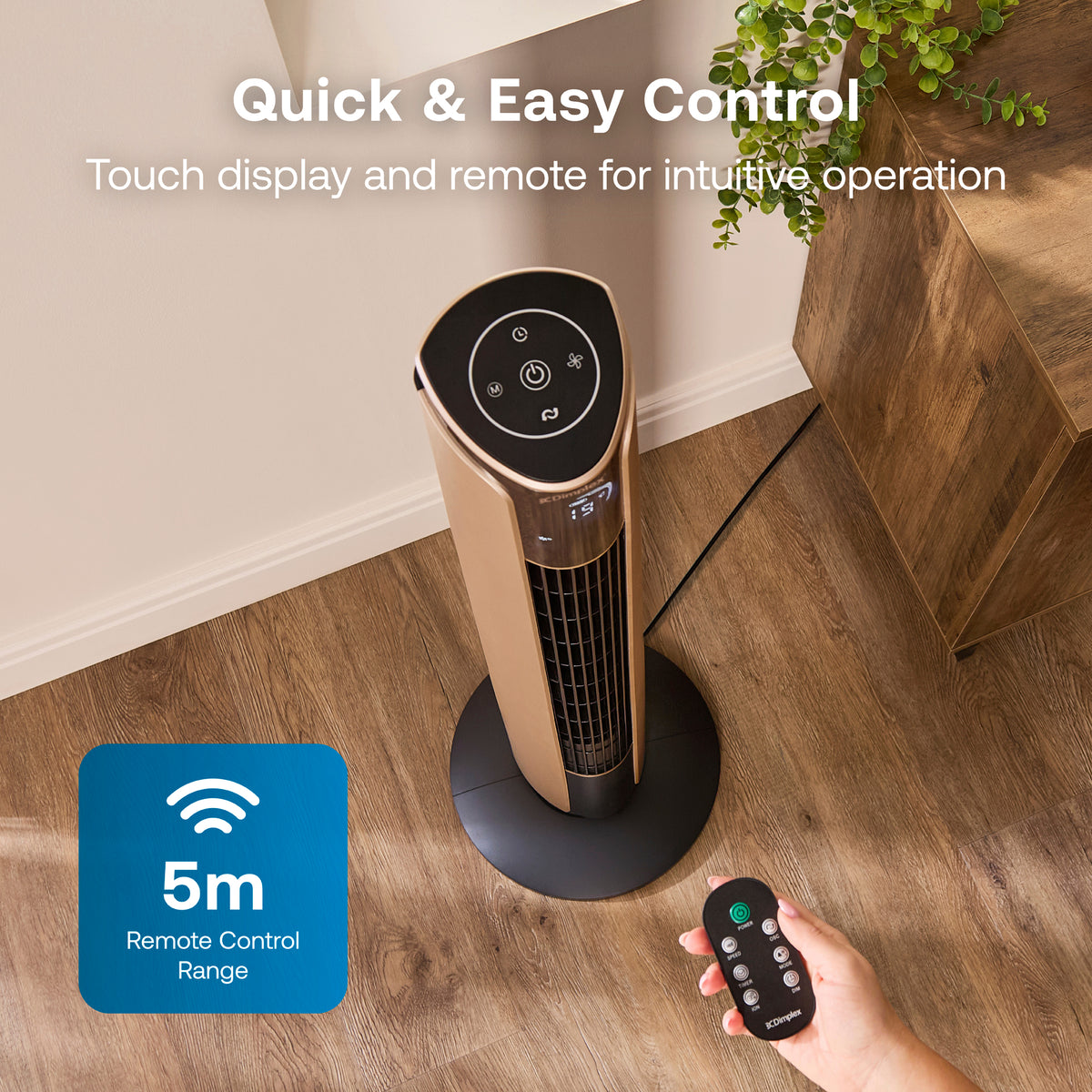 Ion Fresh Ionising Tower Fan