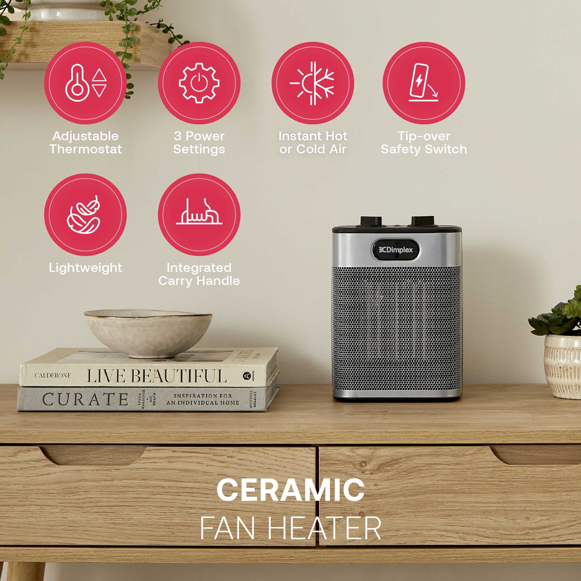 DXUC2BS Fan Heater