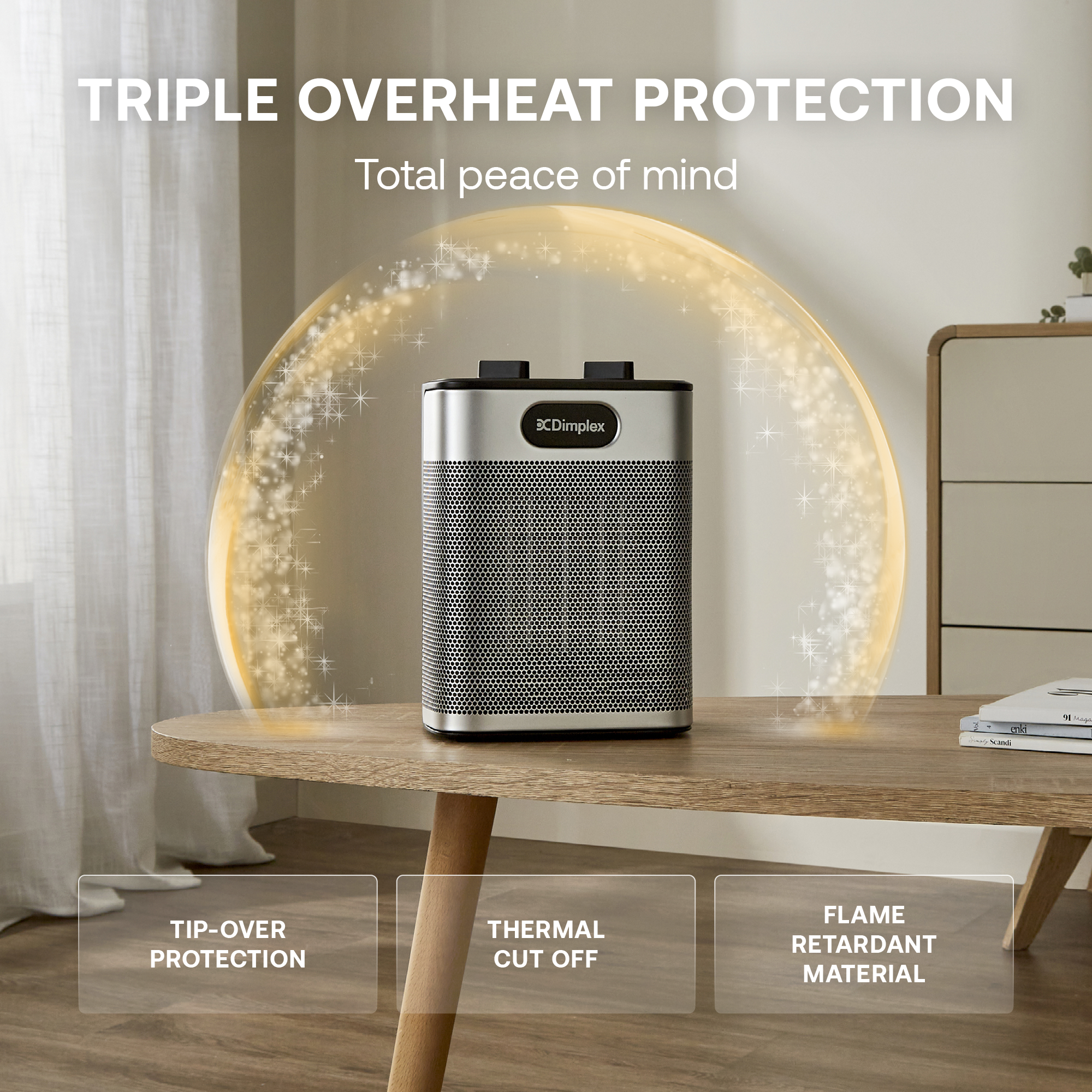 DXUC2BS Fan Heater