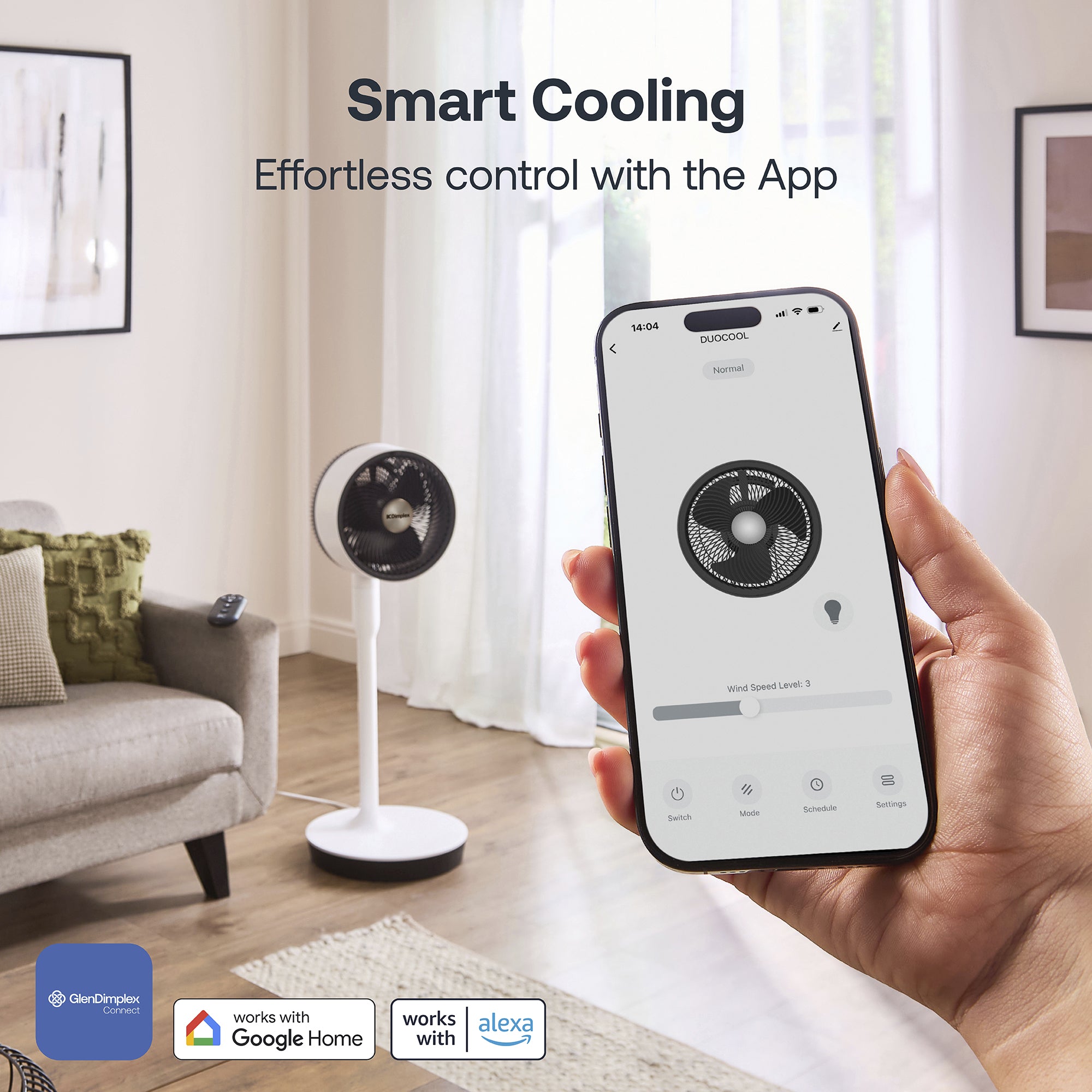 DUOCOOL Smart 2-In-1 Fan