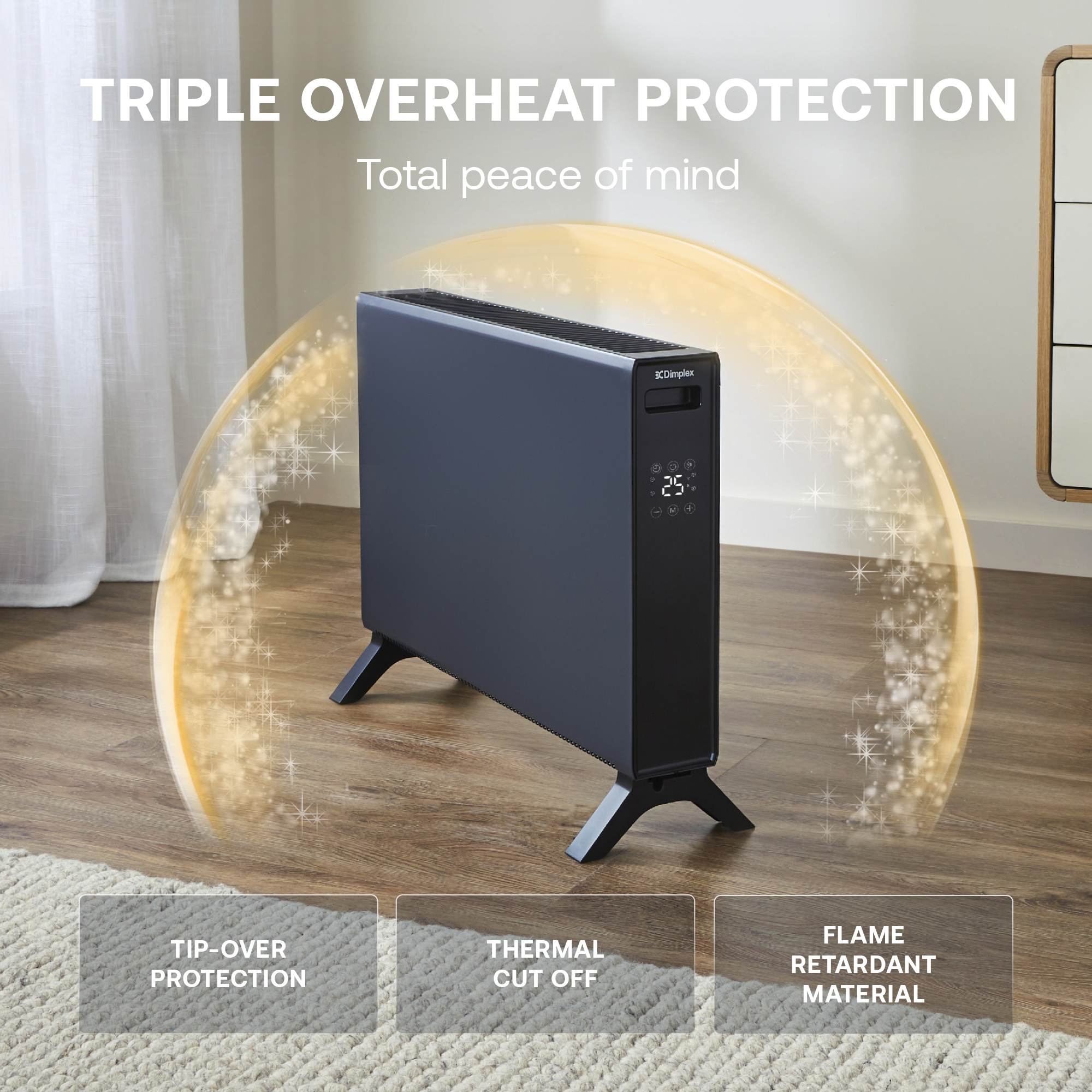 HeatLite 2kW Convector Heater Smart