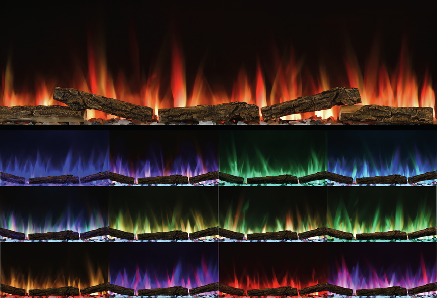 Sense 60 Optiflame Media Wall Fire