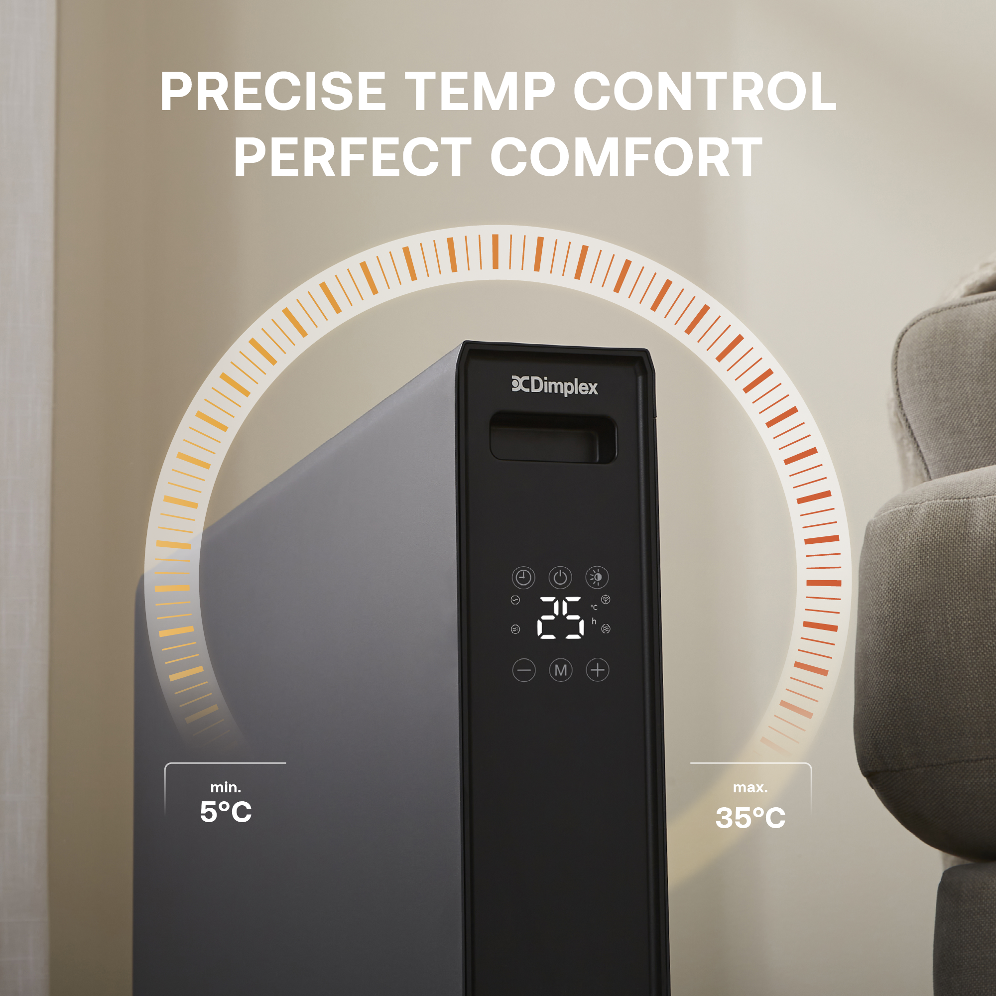 HeatLite 2kW Convector Heater Smart