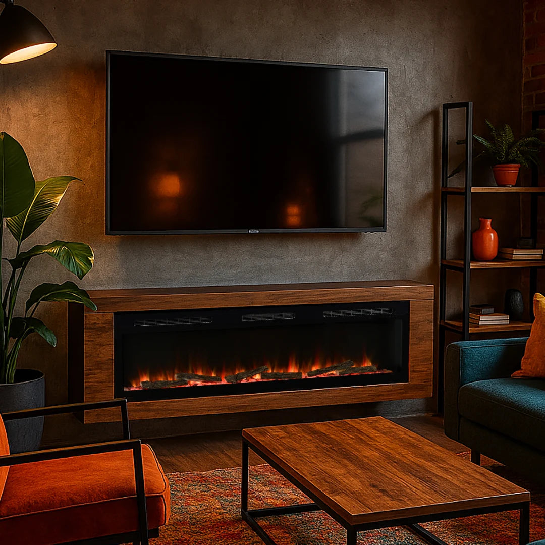 Dimplex Sense 60 Optiflame Electric Media Wall Fire