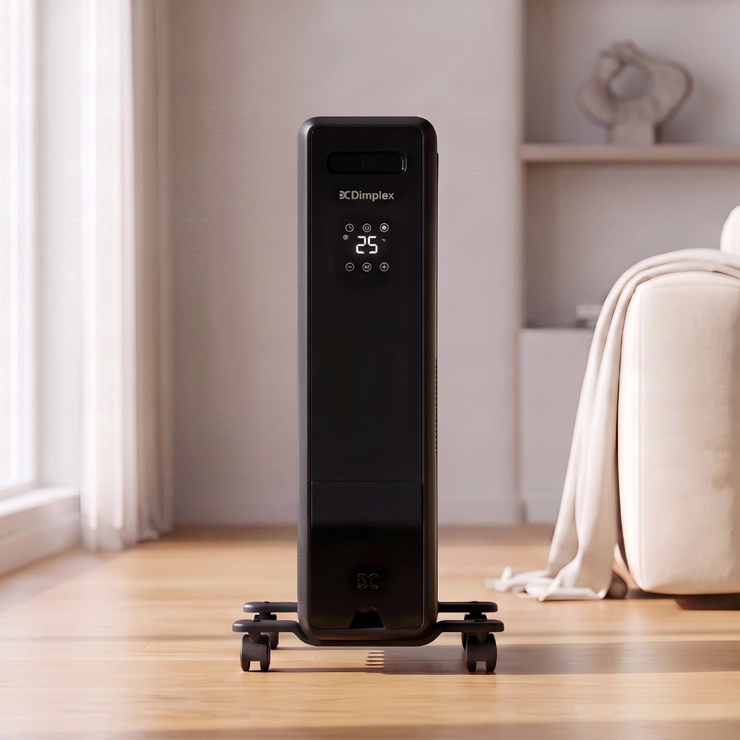 Eco Edge 2kW Oil Free Radiator Black