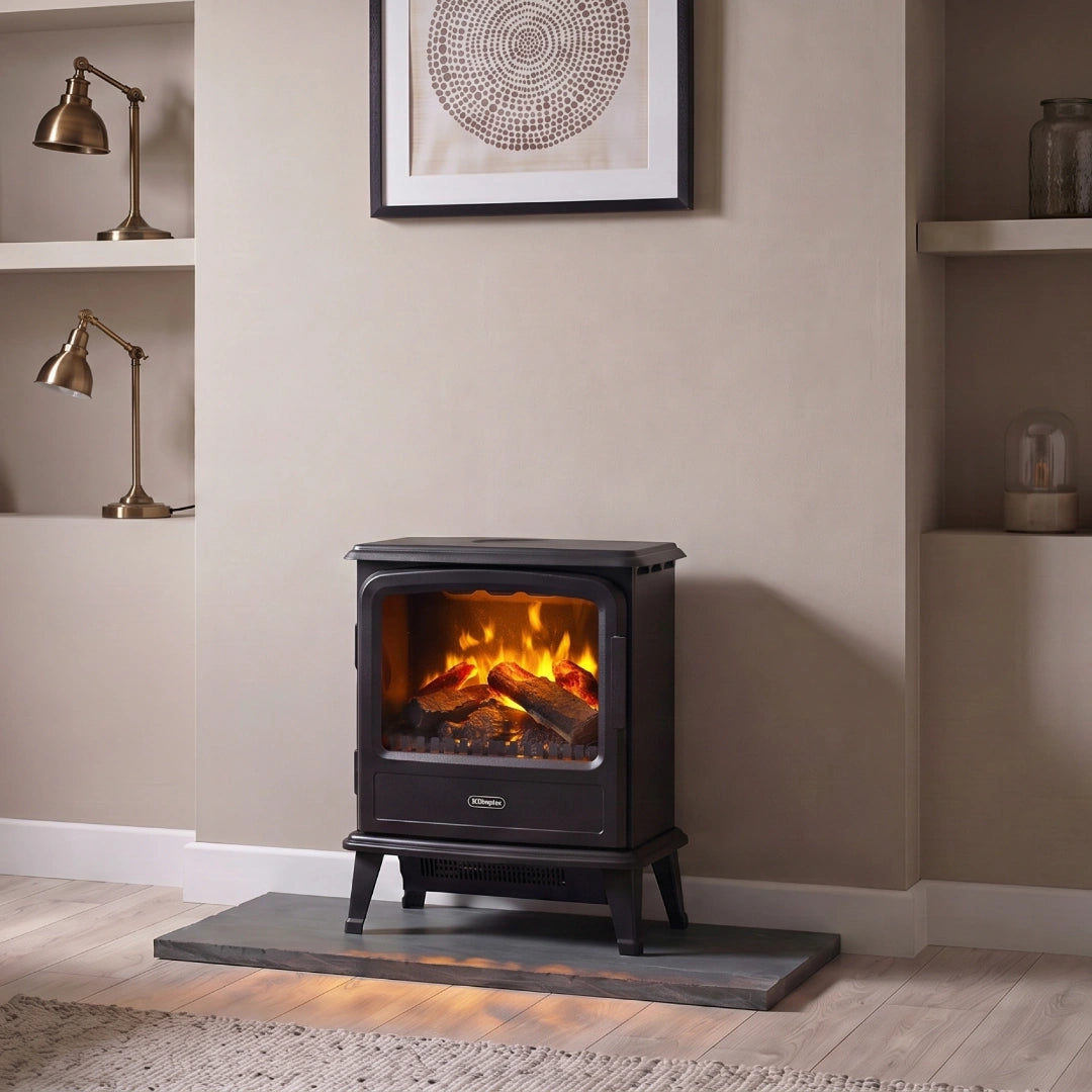 Dimplex  Evandale Black Optimyst Electric Stove