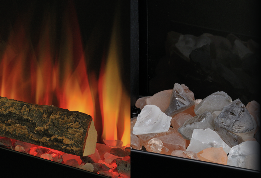 Sense 60 Optiflame Media Wall Fire