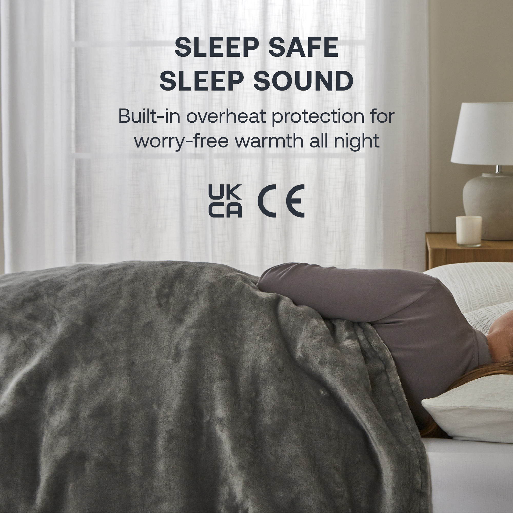 DXHTG Super Cosy  Throw - Grey