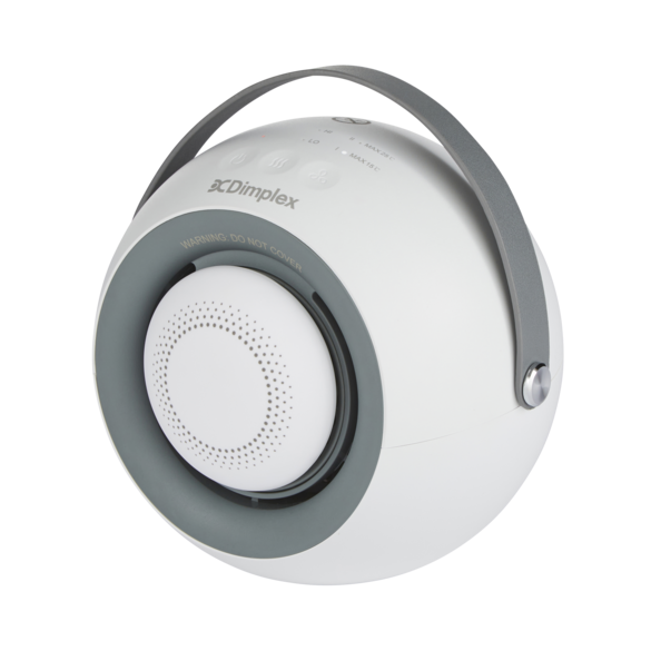 Desk Friend Fan Heater White