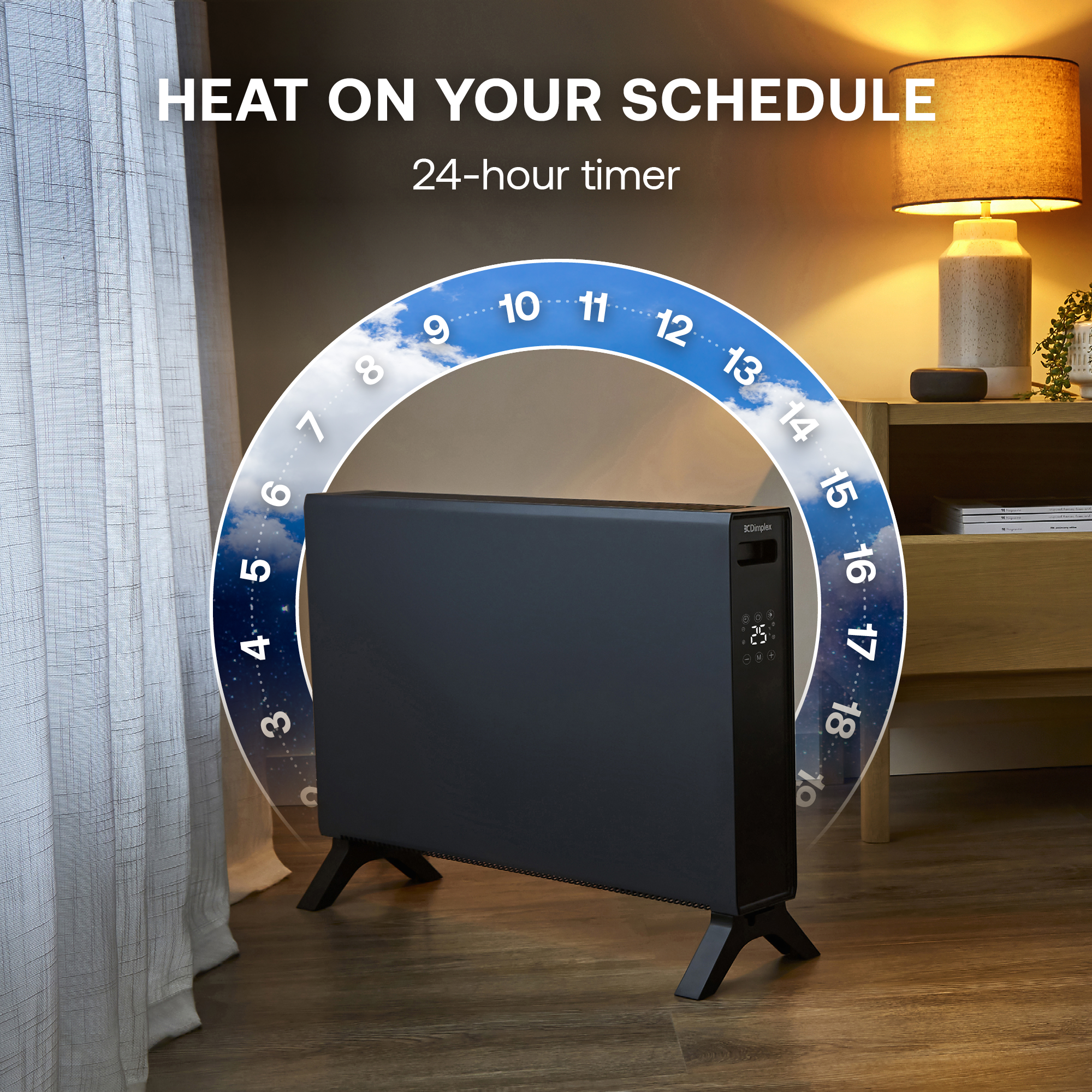 HeatLite 2kW Convector Heater Smart