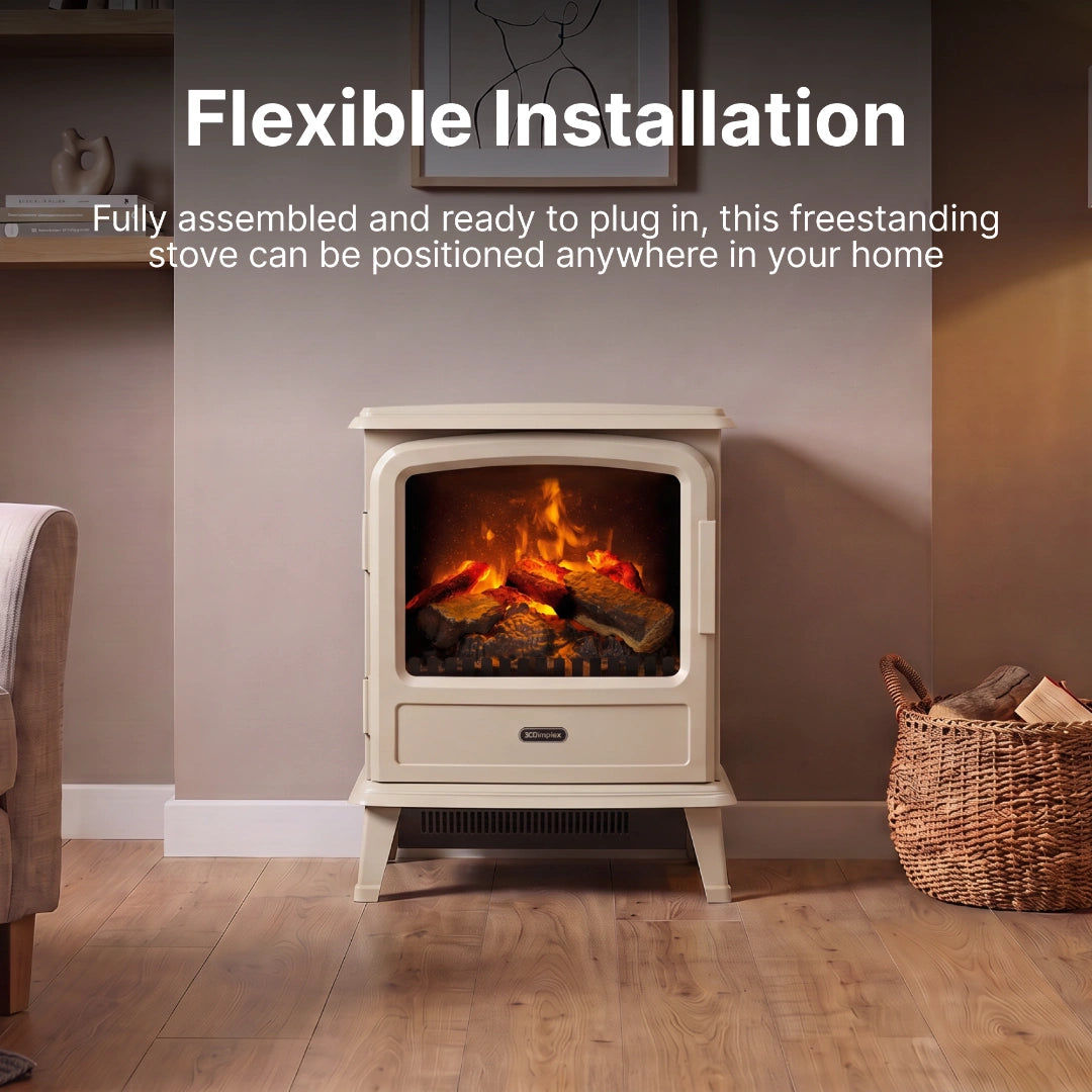 Evandale Optimyst Electric Stove - Pebble